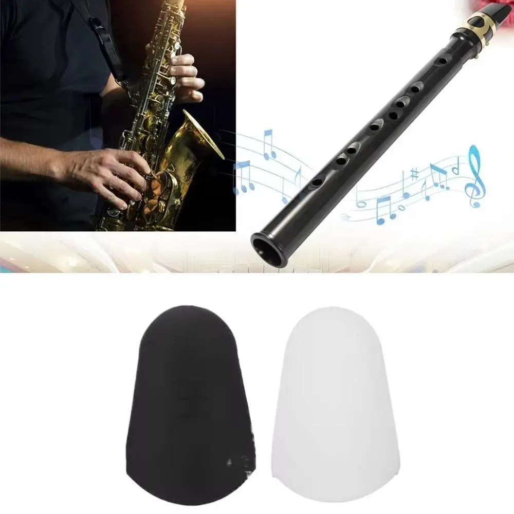 Rubber Mouthpiece Cap Clarinet Saxophone Protective Cover for Alto Tenor Soprano Sax Mouth Woodwind Instrument Parts Protector