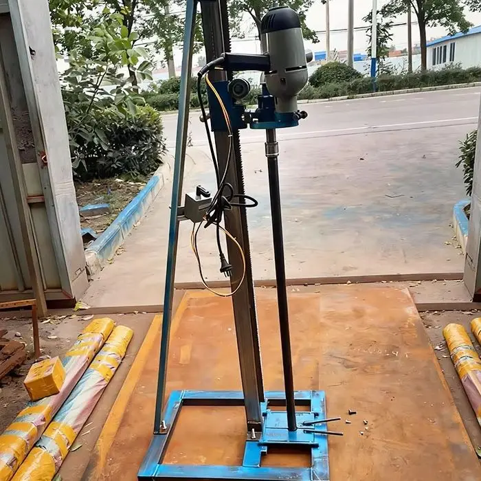 

Customized Handheld Water Well Drilling Rig Electric Powered High Torque 60m Drilling Easy Maintenance Farm Water Supply