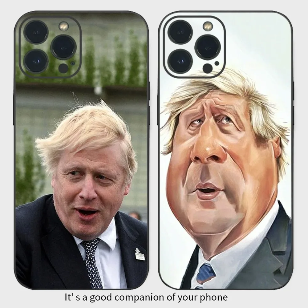 Boris Johnson Phone Case For IPhone16 15 14 13 12 Mini 11 Pro XS Max X XR SE5 6 7 8 Plus Soft Silicone Cover