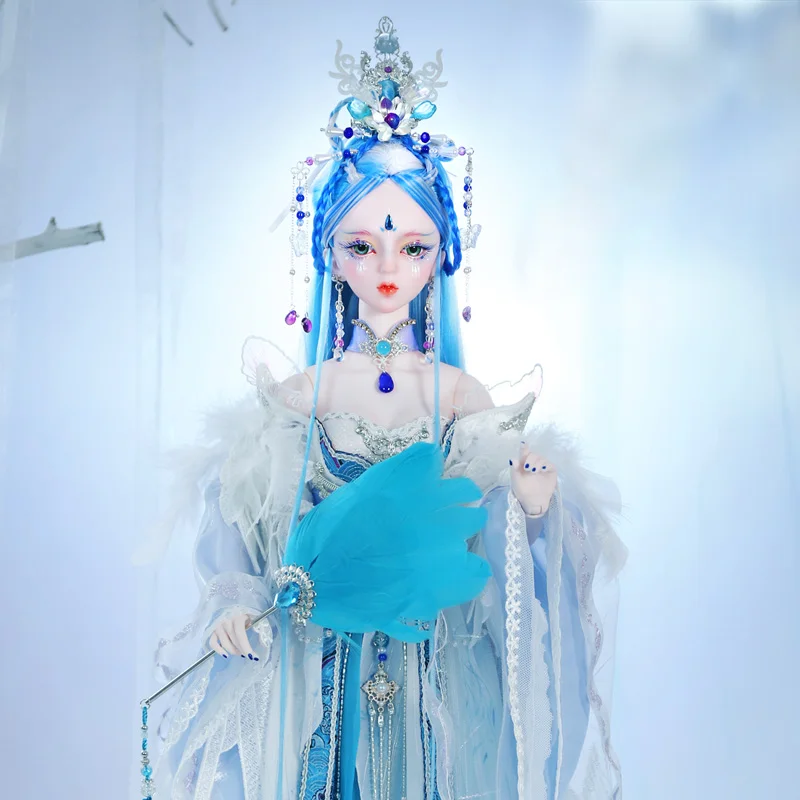 DBS Doll Dream Fairy 1/3 BJD Limited Series L&Q Mechanical Joint Body With Makeup Including Hair Eyes Clothes 62cm Height Girls