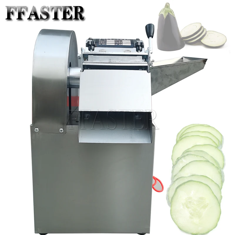 Stainless Steel Commercial Full-automatic Electric Potato Radish Slicing Multifunctional Potato Slicing and Shredding Machine