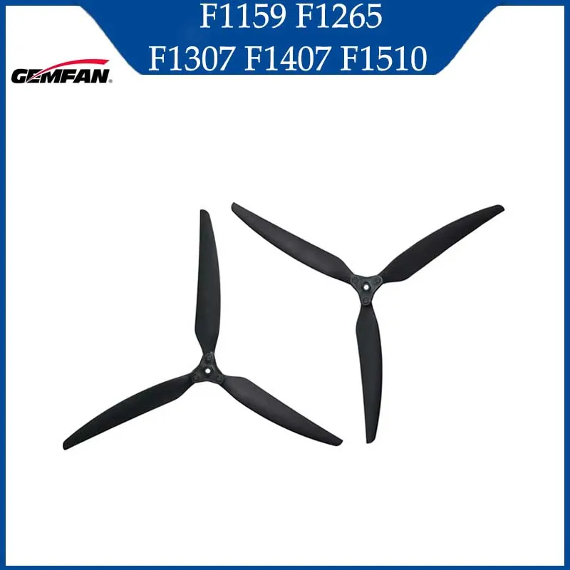 

Gemfan F1159 F1265 F1307 F1407 F1510 Folding Propeller 3-Blade Glass Fiber Nylon For FPV Long Range Drones RC Tools 1 Pairs