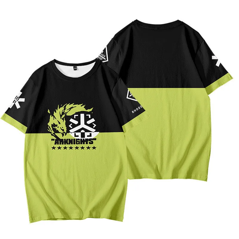 Anime Arknights 3D T Shirt Women Men Rhodes Island W Texas Amiya Nian Chen Lappland Exusiai Talulah Skadi Surtr Cosplay Tees