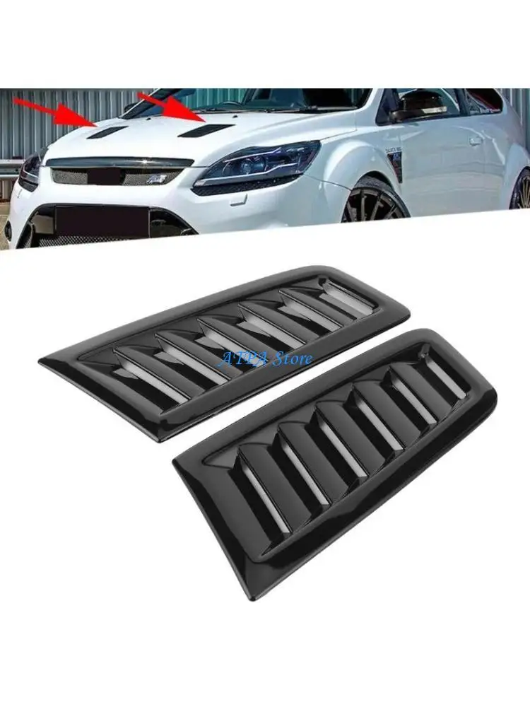 U13C Car Engine Bonnet Vent Grille Hood Vent Cover Optimizes Air Circulation for MK2