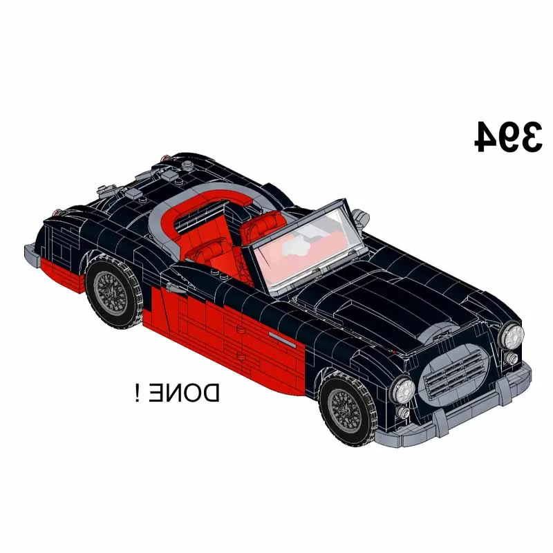 

NEW 3000 Mk1 Sports Car Racing Car Assembly Stitching Model 1546PCS Building Block Parts Kids Toy Gift MOC-215124