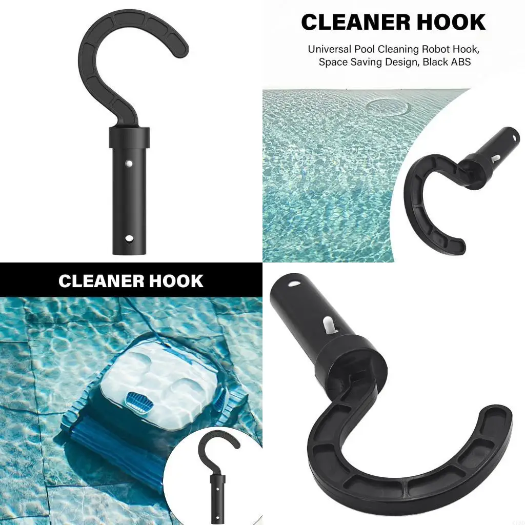 

Hook for Robotic Pool Cleaner Pool Hooks for Poles for Robotic Pool Vacuum Cleaner Including Cordless Above Ground C5AD