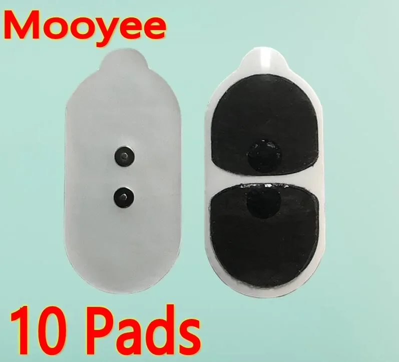 10pcs replacement Massager Sticky Gel Pads sheet electrode pad patch for Smart Relaxer Wireless EMS Mooyee S1, M2 KIU