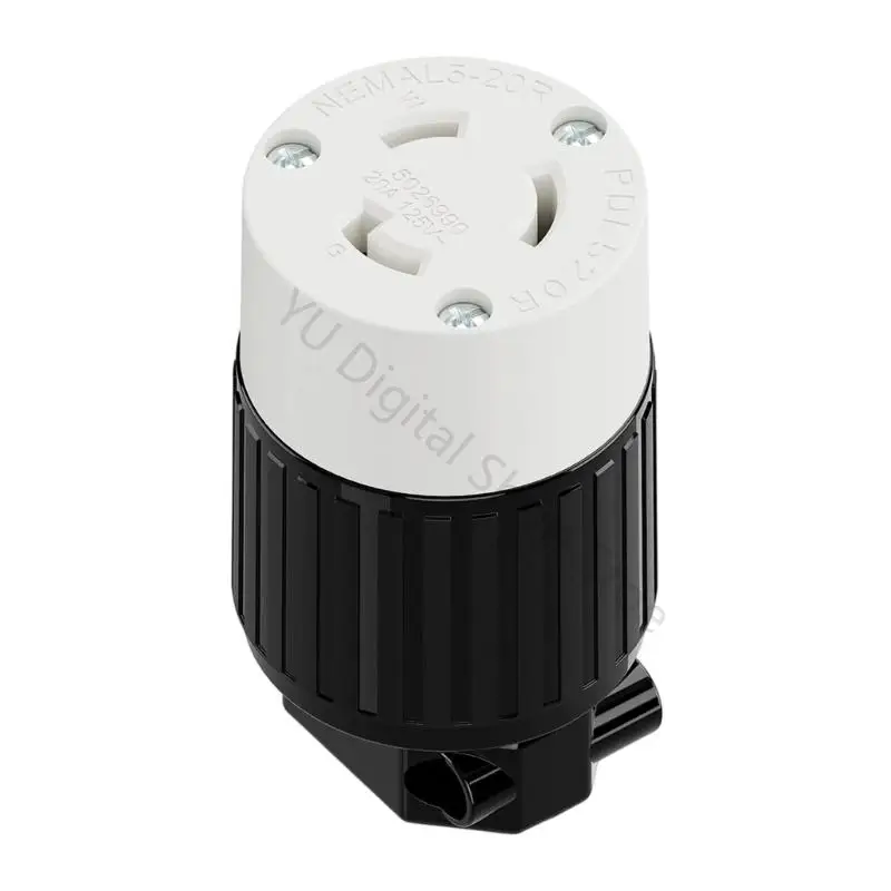 96BA L5-20R Verriegelungsstecker Industrielle Steckdose 20A 125 V Generator Twist Lock Stecker Adapter Für Heavy Duty Ausrüstung – Detail 5