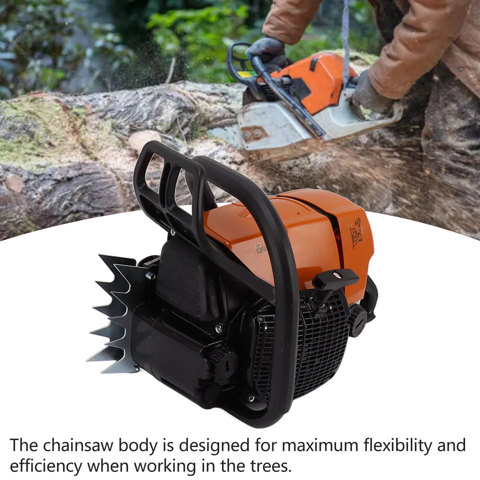 G660  Chain Saw  Head with Ergonomic Handle Plastic Iron Faster Startup Quick Stop Control