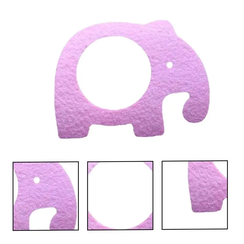 Serviette Ring 4pcs Nonwoven Animal Shape Napkin Ring Holder Spring Party Ornaments For Gatherings Buffets Banquet Picnics