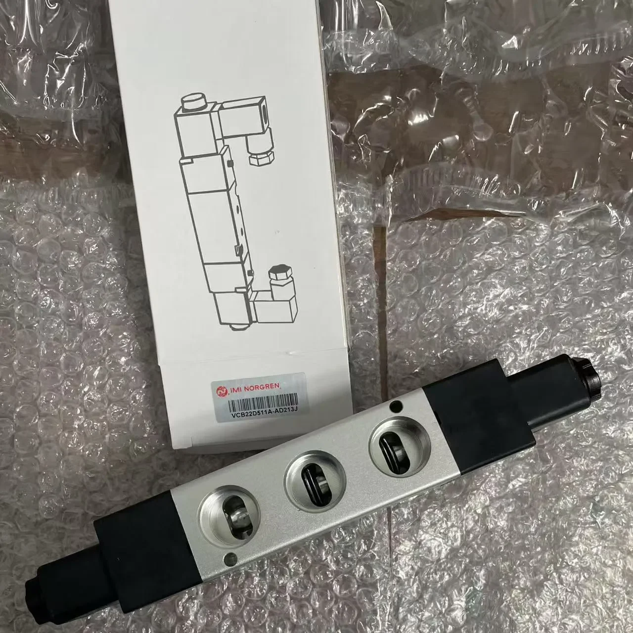 2026 VCB22D511A-AD213J, Norgren, Pilot Operated Solenoid Valve, G1/2 'Thread, 24DC