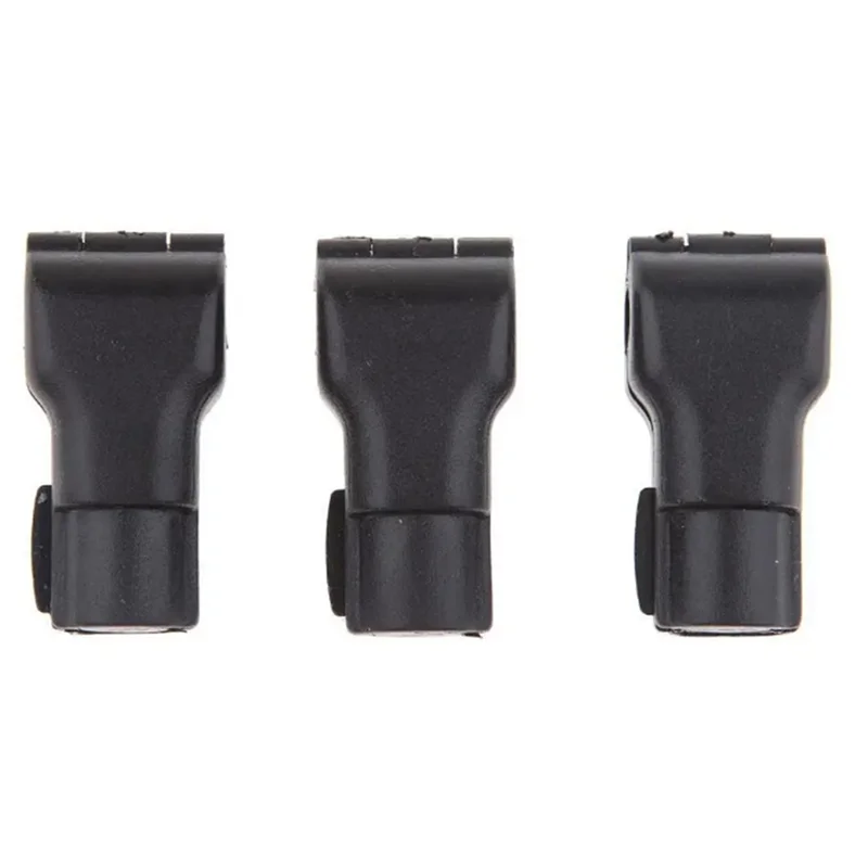 

AT19-100Pcs Hook Stop Lock Safety Lockout Padlock Anti-Theft Lock Black