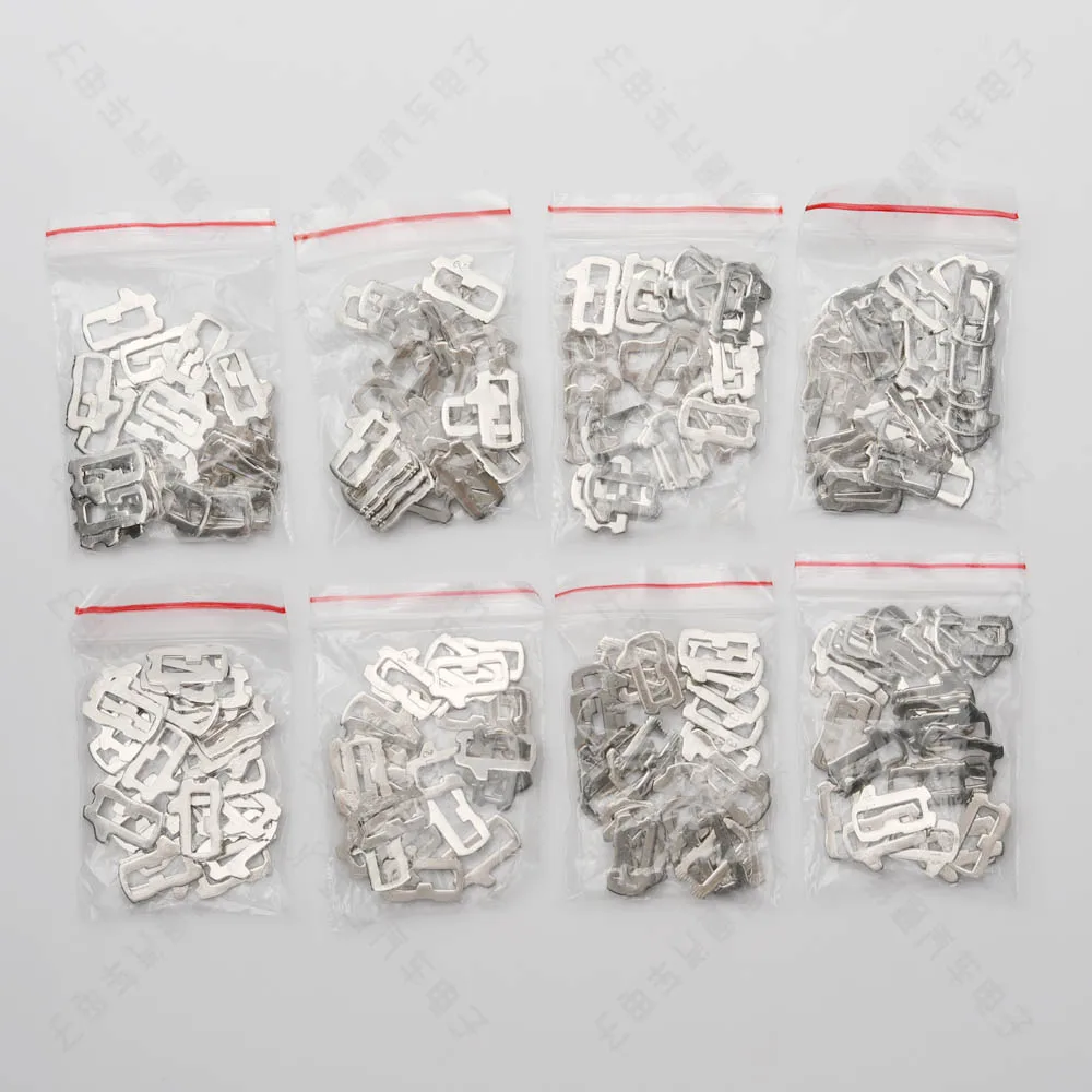 200 قطعة/الوحدة سيارة قفل القصب HU66 لوحة لأودي VW فولكس واجن لوحة لا 1.2.3.4 ، 11.12.13.14 كل 25 قطعة ل VW قفل إصلاح أطقم