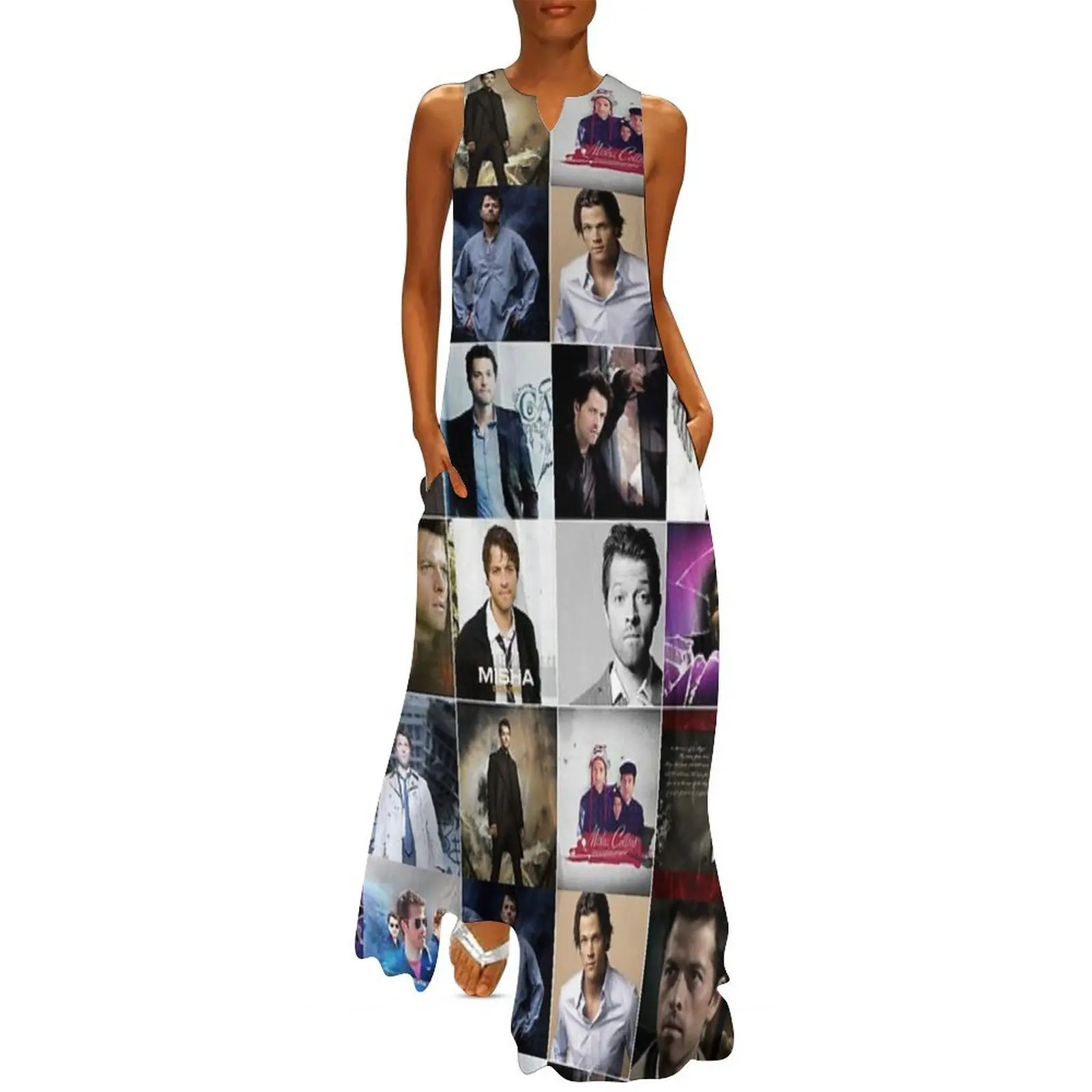 

Misha Collins Photo Collage Long Dress dresses for special events summer dresses for women 2025
