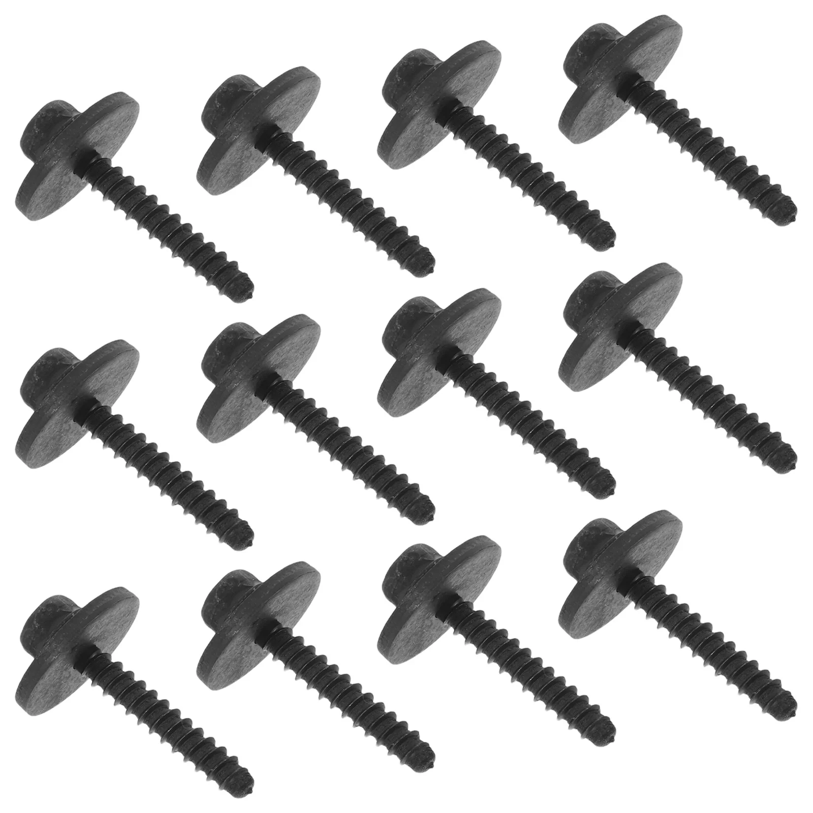 

30Pcs Car Mud Flap Screws Self Tapping for License Plate Fastening Wheel Arch Liner Bumper Fixing Bolts Corrosion Resistant