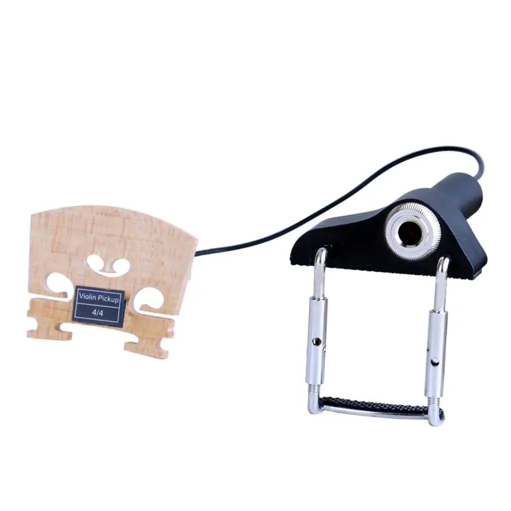 

Звукосниматель для скрипки, постоянный звук, пьезоэлектрическая часть с внешним креплением для гнезда для банджо, скрипка, акустическая гитара, мандолина, гавайская гитара