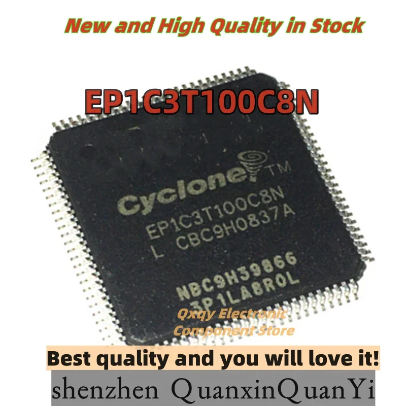 IC lógico programável FPGA, EP1C3T100C8N, TQFP100, 1PC