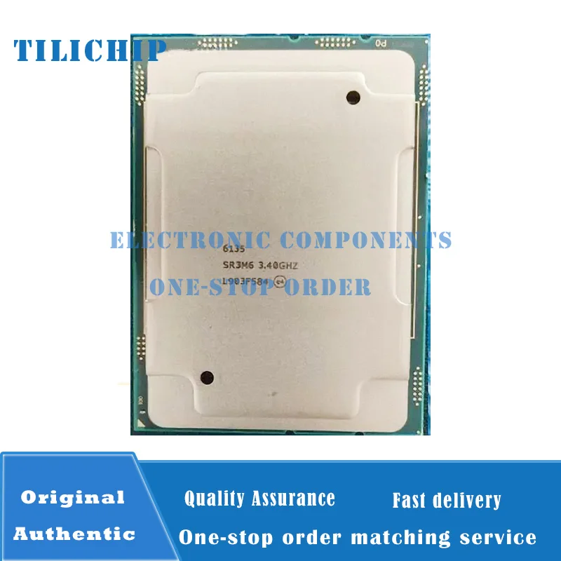 

6135 3.4GHz 25MB 155W 8 Cores 16 Thread LGA3647 CPU processor