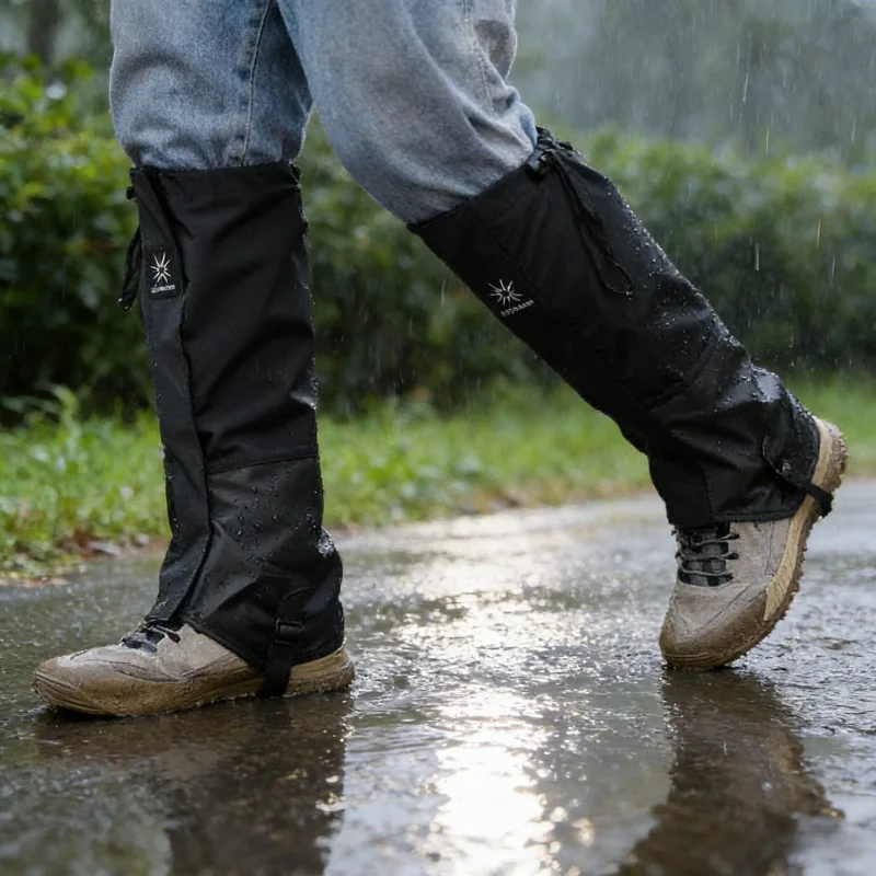 

Summer High Tube Waterproof Leg Covers Legging Gaiter Climbing Camping Hiking Ski Boot Travel Shoe Snow Gaiters Legs Protection