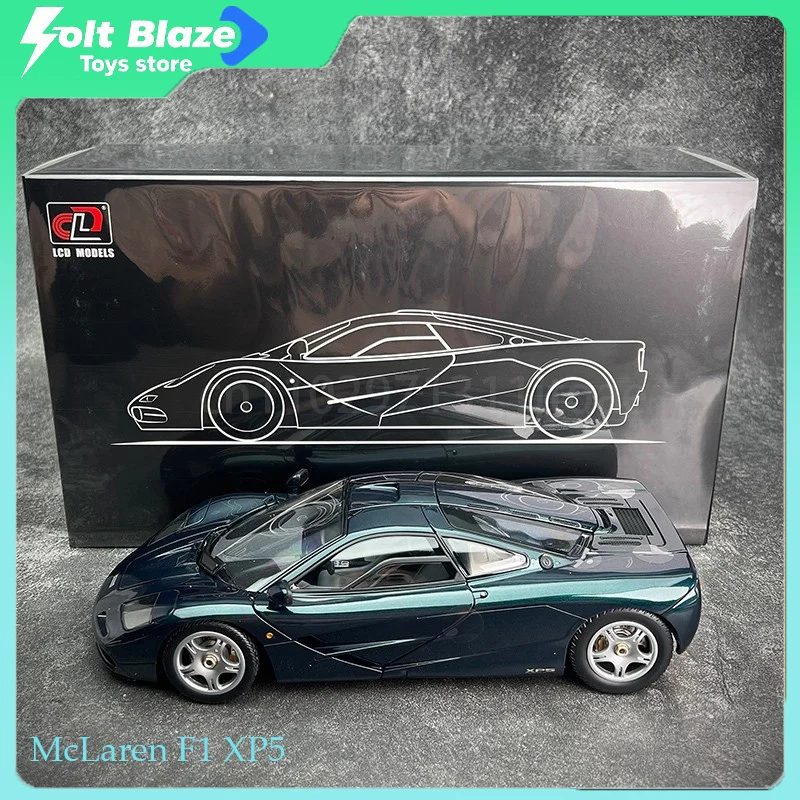 

LCD 1/18 McLaren F1 XP5 Car Model Full-Opening Alloy Collectible Display Models Desktop Static Ornament Boy Birthday Toys Gifts
