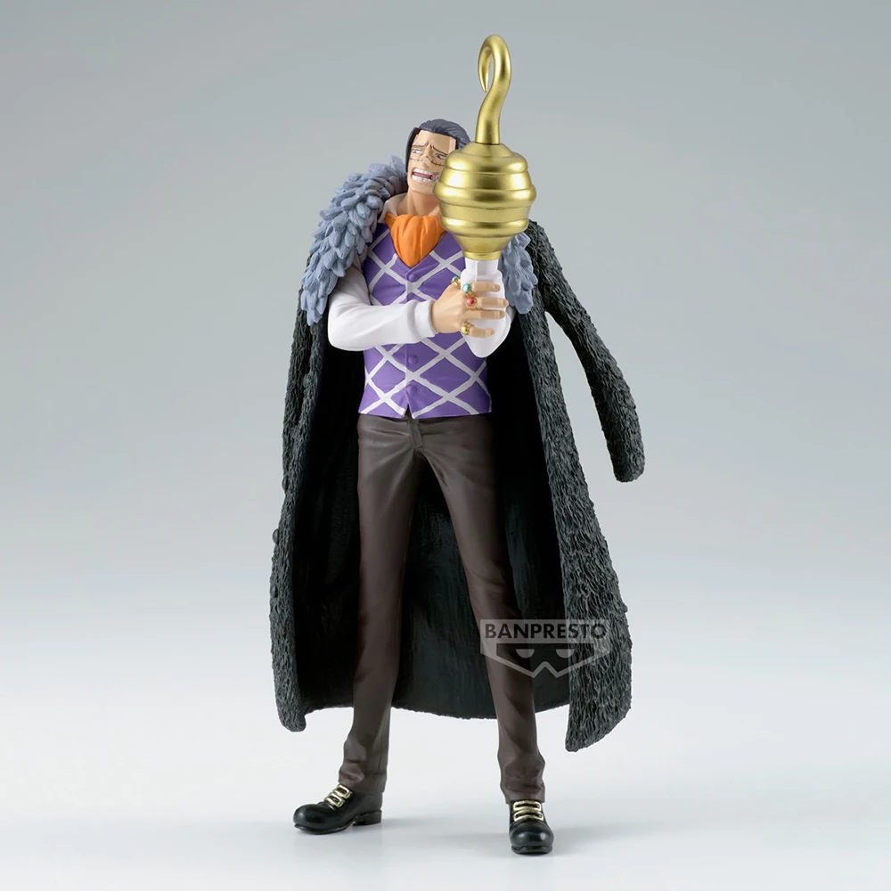 Banpresto One Piece DXF THE GRANDLINE SERIES Extra Sir Crocodile Nice Collectible 17 cm Anime Figure Model Ornament Toys