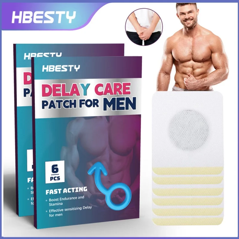 HBESTY Male Delay Patch Adult Long Lasting Strong Thickening Kidney Couple Sex Health Patch