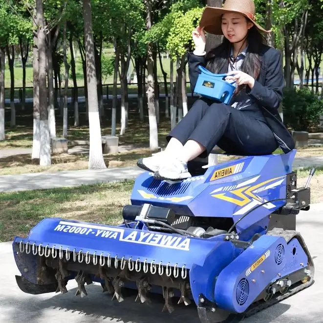 Customized Golf Course Special Self Propelled Lawn Mower Zero Turn Lawn Mower Even Cutting Effect For Villa Lawn Yard