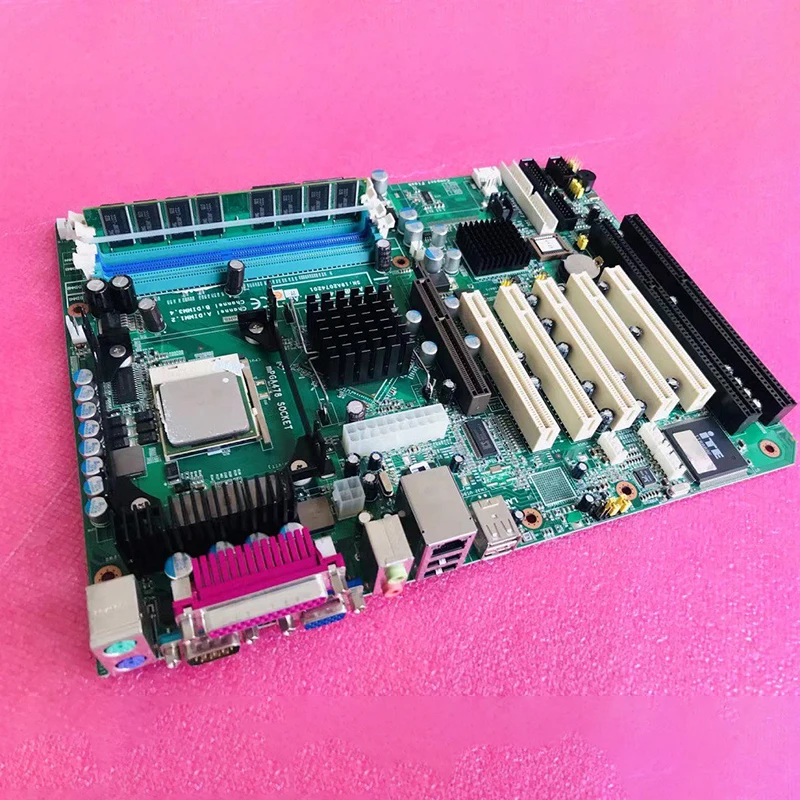 Imagem -05 - Computador Industrial Mainboard para Advantech Slots Isa Aimb742 Aimb-742ve a2