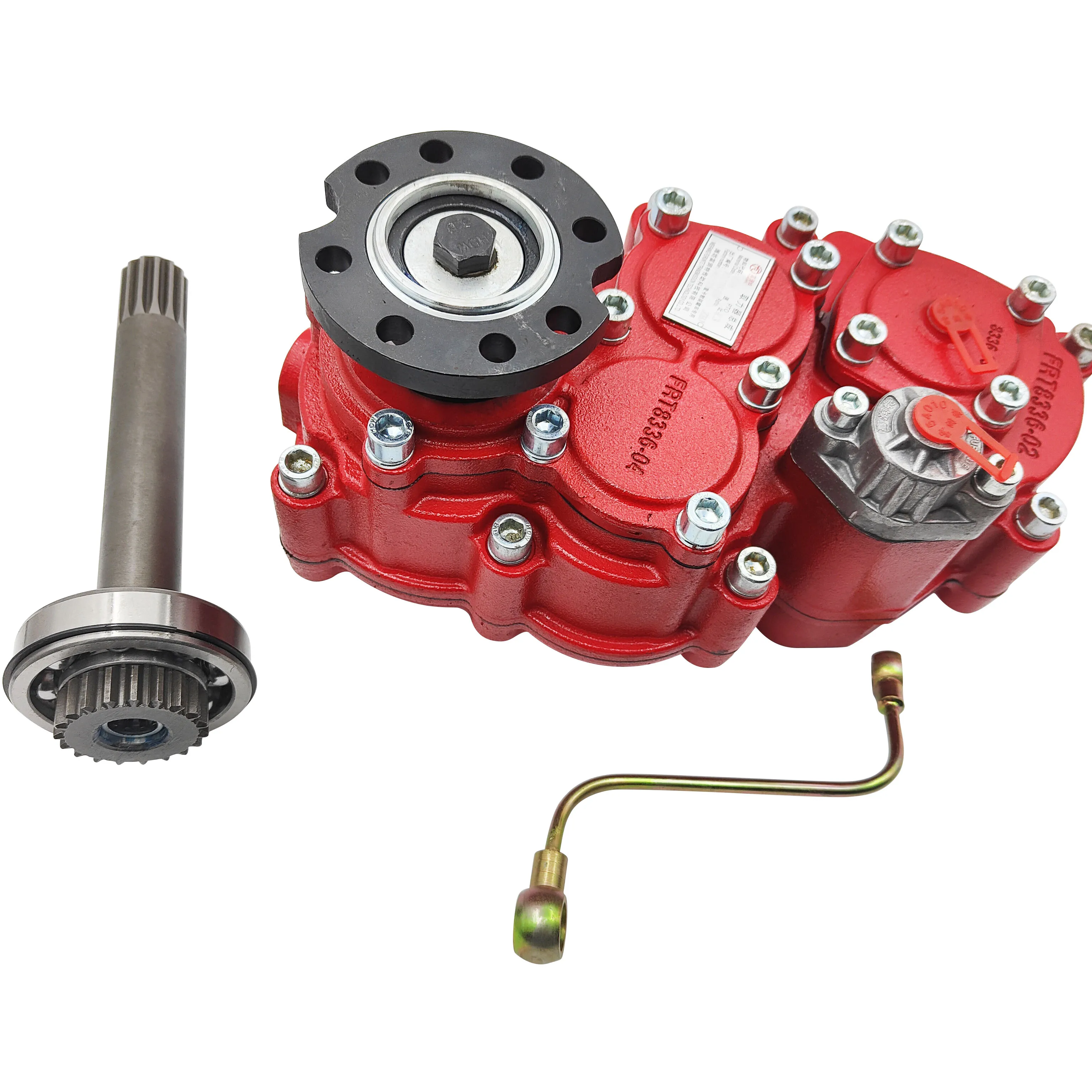 Commercial Truck Part 4 axis PTO Truck HOWO PTO Transmission Durable Power Take Off Unit