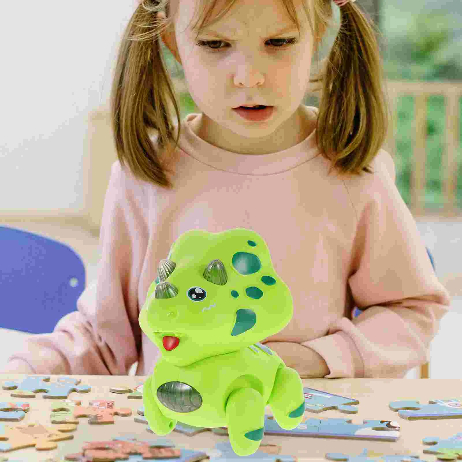 Jouet dinosaure électrique pour enfants, joli animal de jeu, jouets de motricité, tout-petits, fille qui marche, 1-3