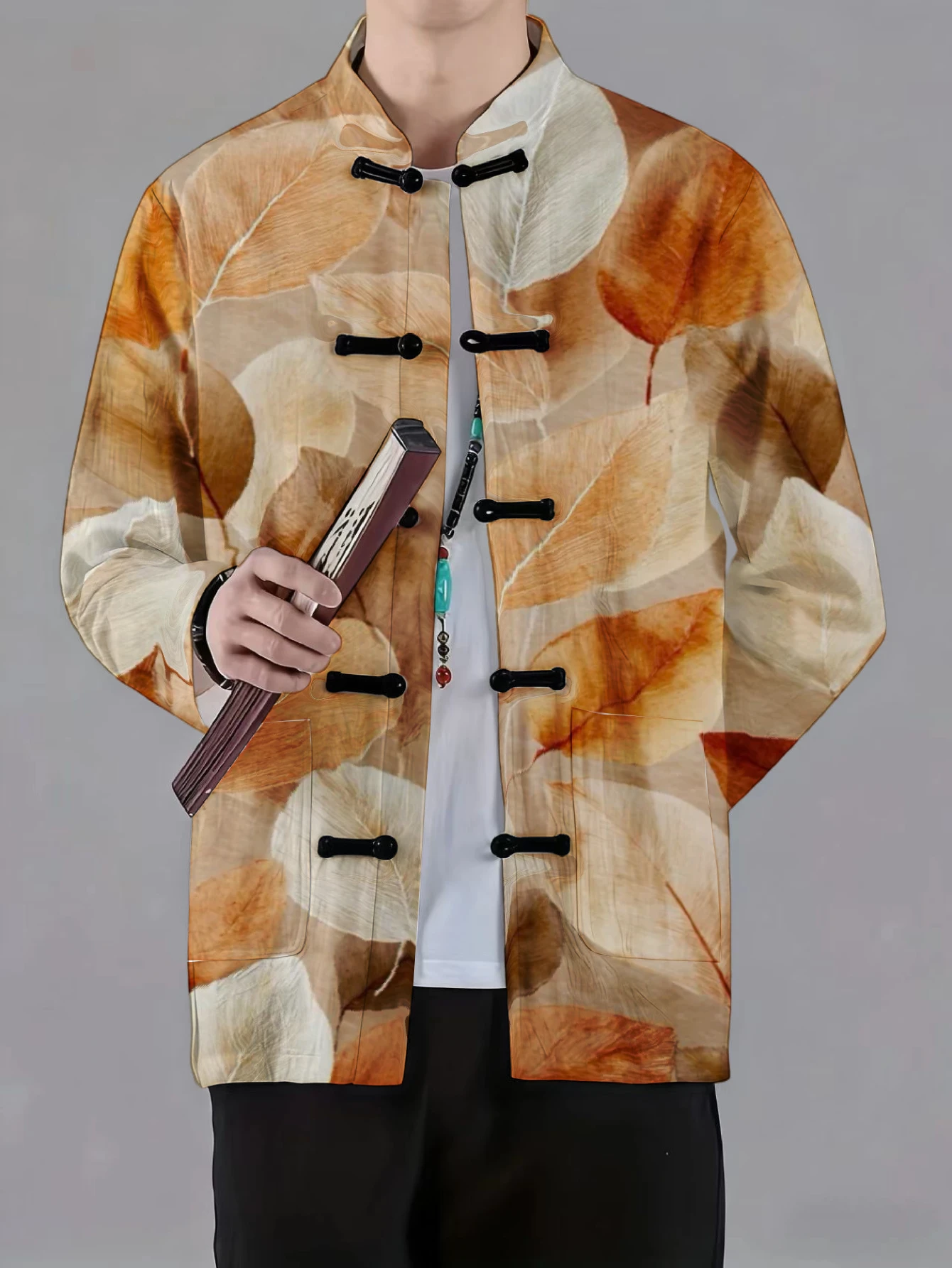 Veste pour homme à col mandari - Vintage Collectible Marbles avis et prix