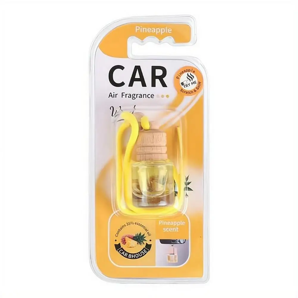 Hängender Auto-Lufterfrischer Parfümflasche Natürlicher Duft Langanhaltender Auto-Innenraum-Diffusor Geruchsneutralisierer Auto-Zubehör – Detail 3
