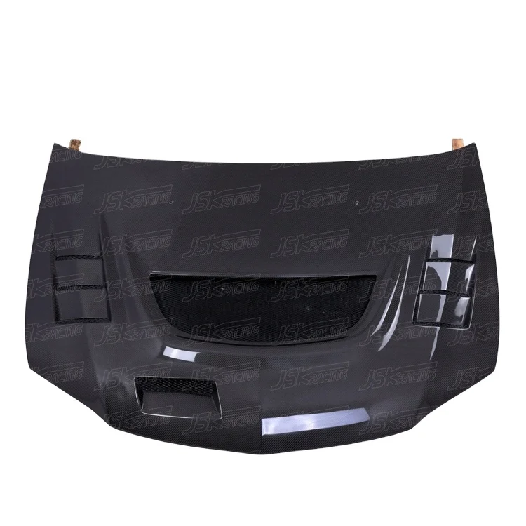 VSII Style Carbon Fiber Hood for 2001-2007 Mitsubishi Lancer Evolution Evo 7 8 9