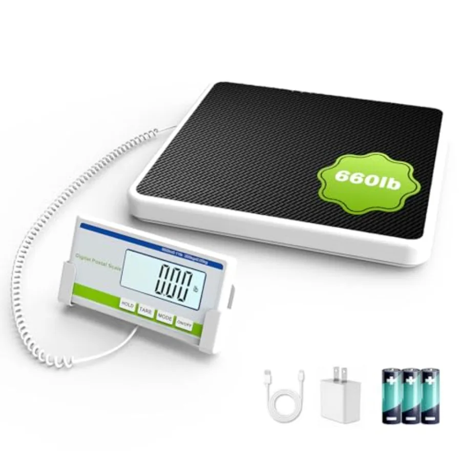 

Medical Scale 660lb/300kg Wrestling Physician Scale for Home Office Hospital Use, Steel Platform, Black, Anti-Slip Surface