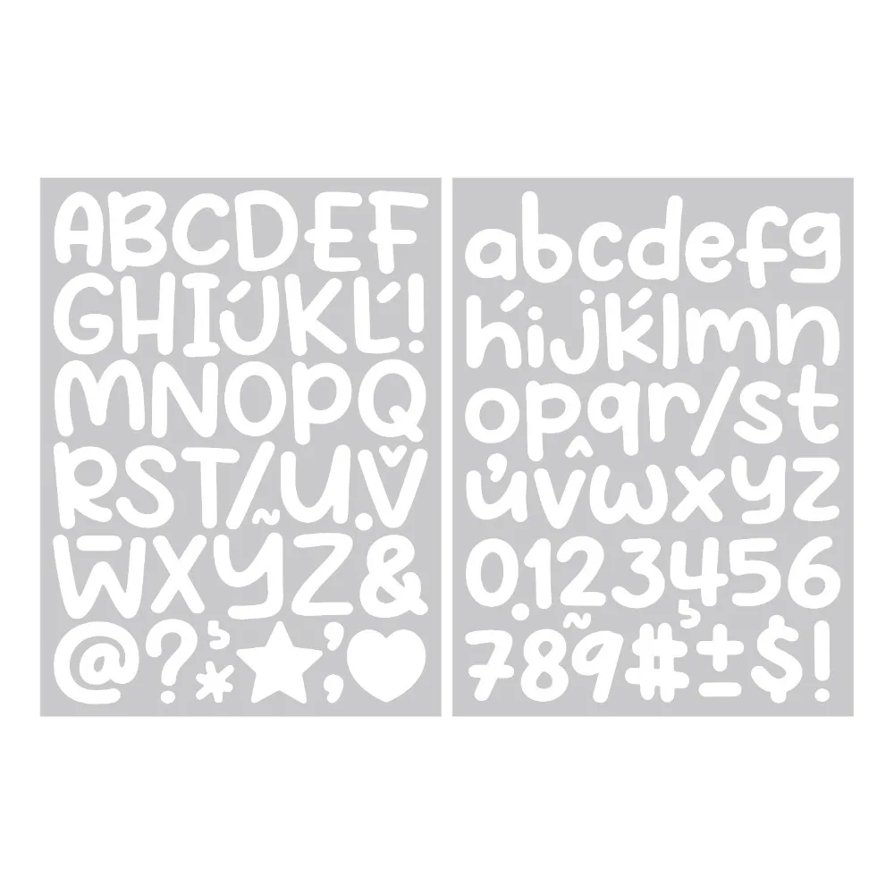 English Letter a-Z Glitter Letter Stickers Sparkling Self Adhesive Alphabet Big Letter Stickers 2/1.5 Inch Star