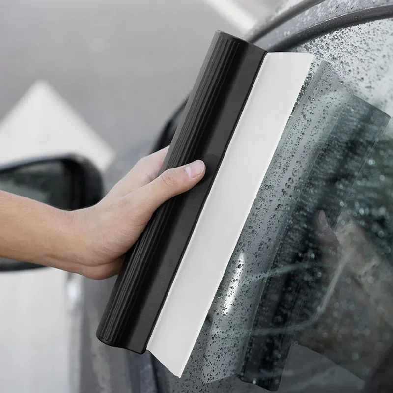 

Car Silicone Scraper Auto Window Water Stains Removal Scrapers Fast And Traceless Windshield Wiper Automobile Cleaning Tools
