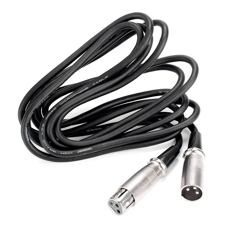 TS-C3 male female Cannon to 3.5 Cannon to 6.5 interface cable microphone cable, 3 meters 1 capacitor microphone cable