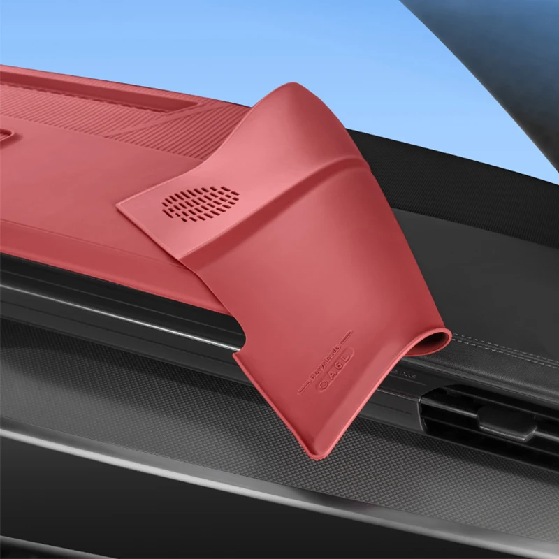 For Audi A6 A7 C8 2019 2020 2021 2022 2023 2024 Sun protection pad for center console silicone shading pad for instrument panel - view 4