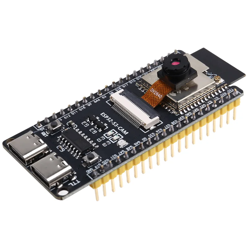 Alta Quality-ESP32-S3 WROOM N16R8 CAM Placa de Desenvolvimento Wifi + Módulo Bluetooth Câmera OV2640