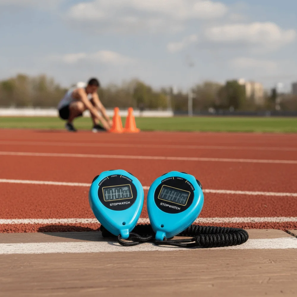 Accurate Digital Stopwatch Timer Stopwatch Mode Only No Alarm Sport Stopwatch Digital Display On/Off Function Simple Stopwatch