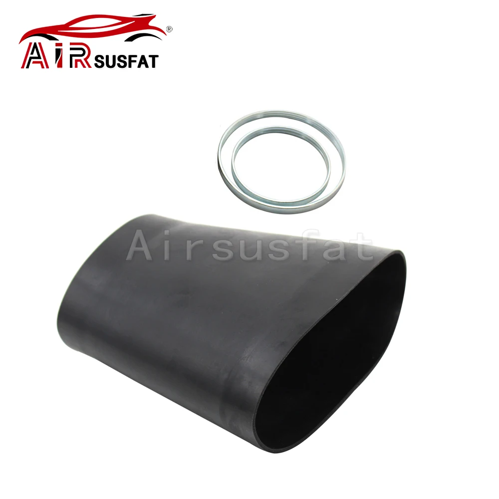 Front Air Suspension Spring Rubber Sleeve w/Rings For Mercedes S-Class W221 S350 S500 S600 S63 S65 AMG 2213204913 2213209313