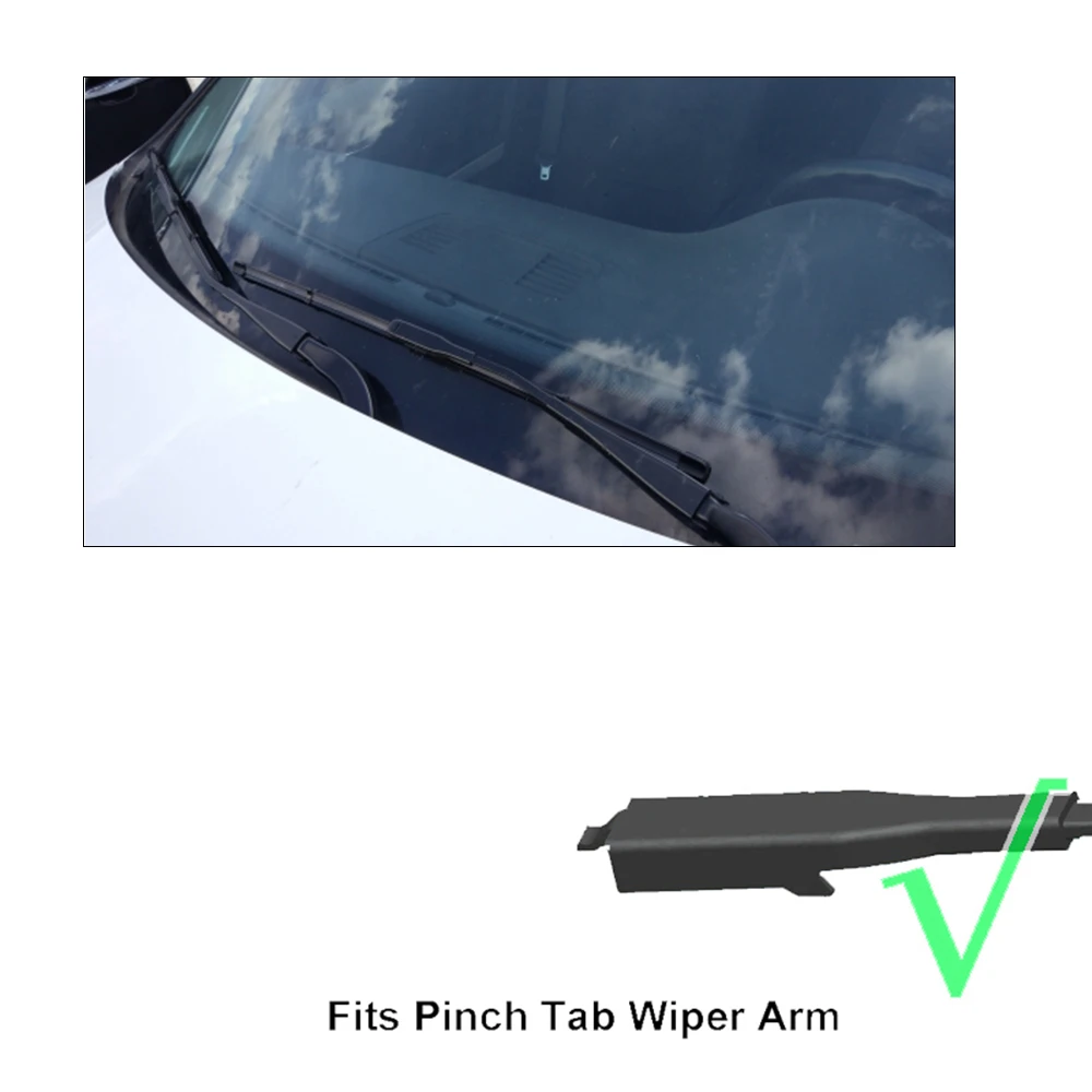 Xukey 3Pcs/set Front Rear Tailgate Windshield Windscreen Wiper Blades Set For BMW 3 Series F31 Touring 2011 - 2019
