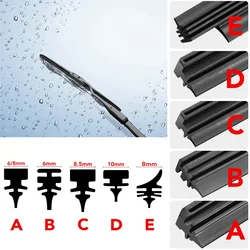 1PCS Car Wiper Blade Insert Natural Rubber Strip for Kia Rio K2 Sportage Soul Mazda 3 6 CX-5 Lada Skoda Octavia