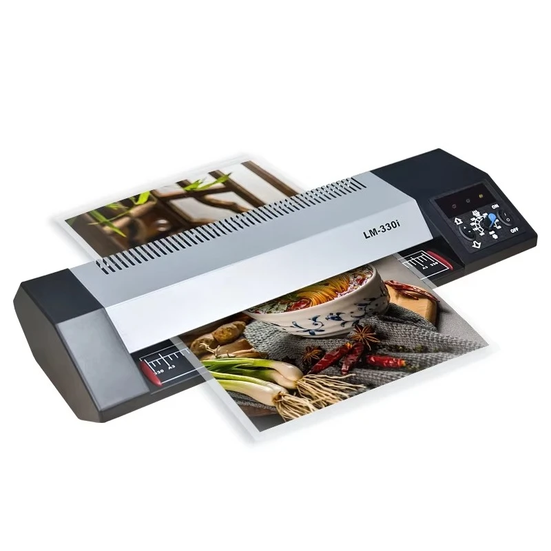 Factory Laminator LM-330i A3 A4 Paper A5 Photo Card Menu Poster Drawing Photo Laminator