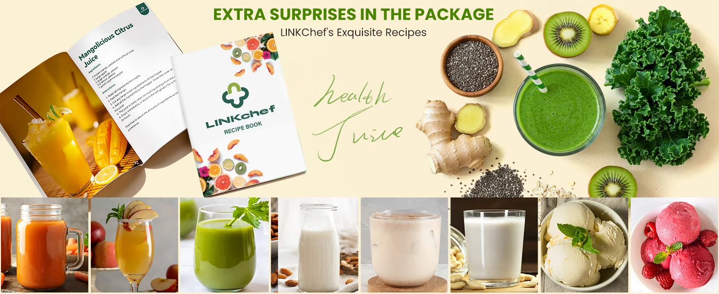 Slow Juicer Kaltpresse für ganze Früchte und Gemüse 200W Entsafter mit langsamem Pressverfahren 4,53 Zoll Durchmesser mit automatischem Schneidmechanismus BPA-frei – Detail 7