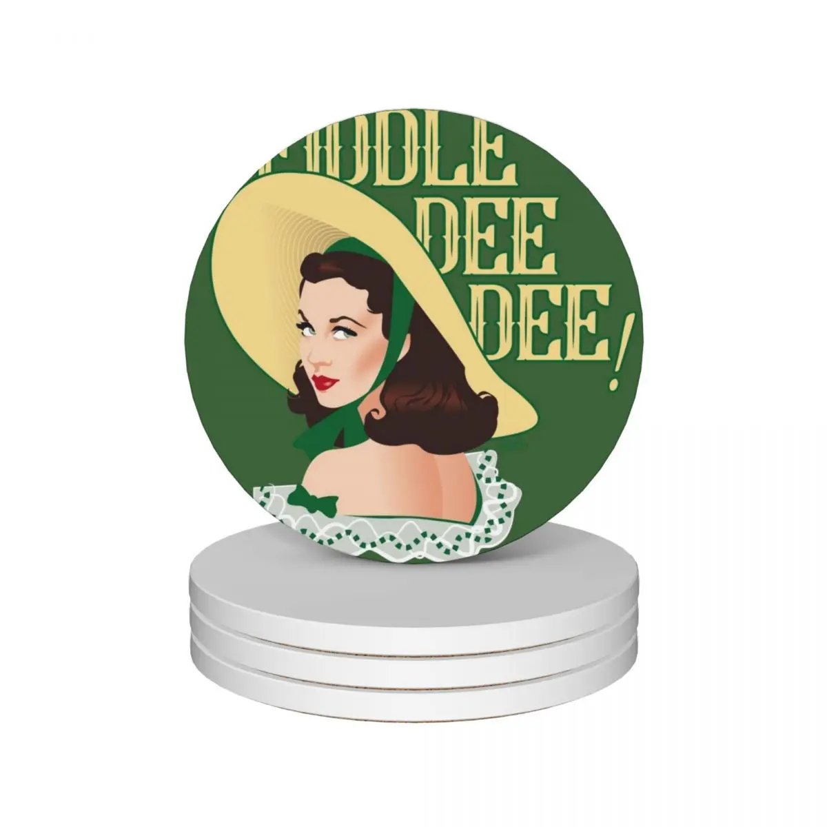 

Fiddle-dee-dee! Ceramic Coasters (Set of 4) for drinks set drinks Coasters