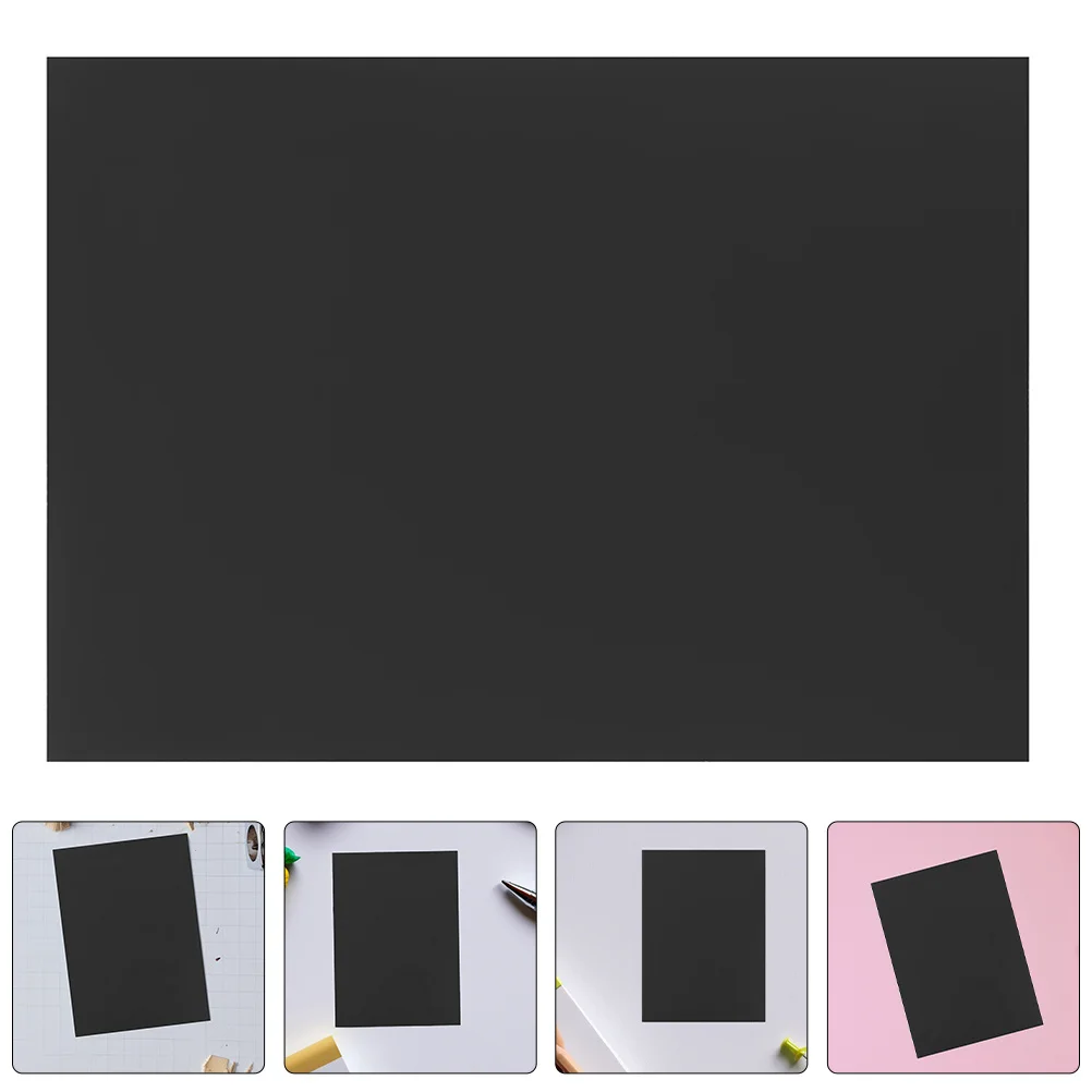 

40 Sheets A4 Black Cardstock Paper Heavyweight for Invitations Greeting Cards Scrapbooking Printing DIY Projects