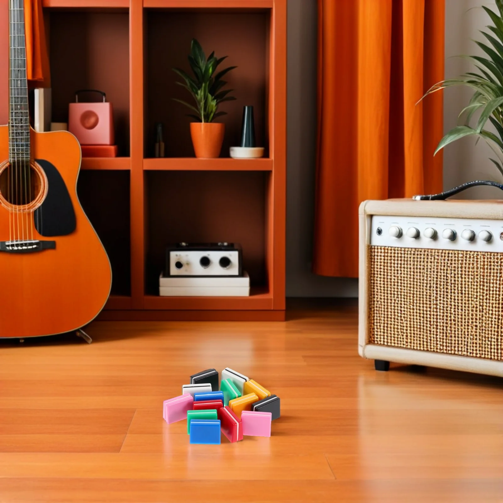 

14pcs Fader Cap Replacement 4Mm Slider Knob Covers For Mixing Consoles Dj Controllers Potentiometer Fader Caps Mixer Accessories