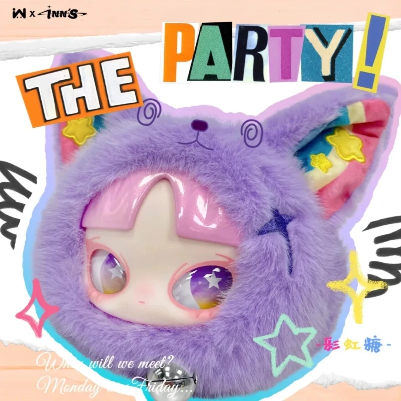 Autêntico inn sete dias festa série caixa cega na moda boneca saco com zíper presente requintado da menina brinquedos práticos caixa misteriosa