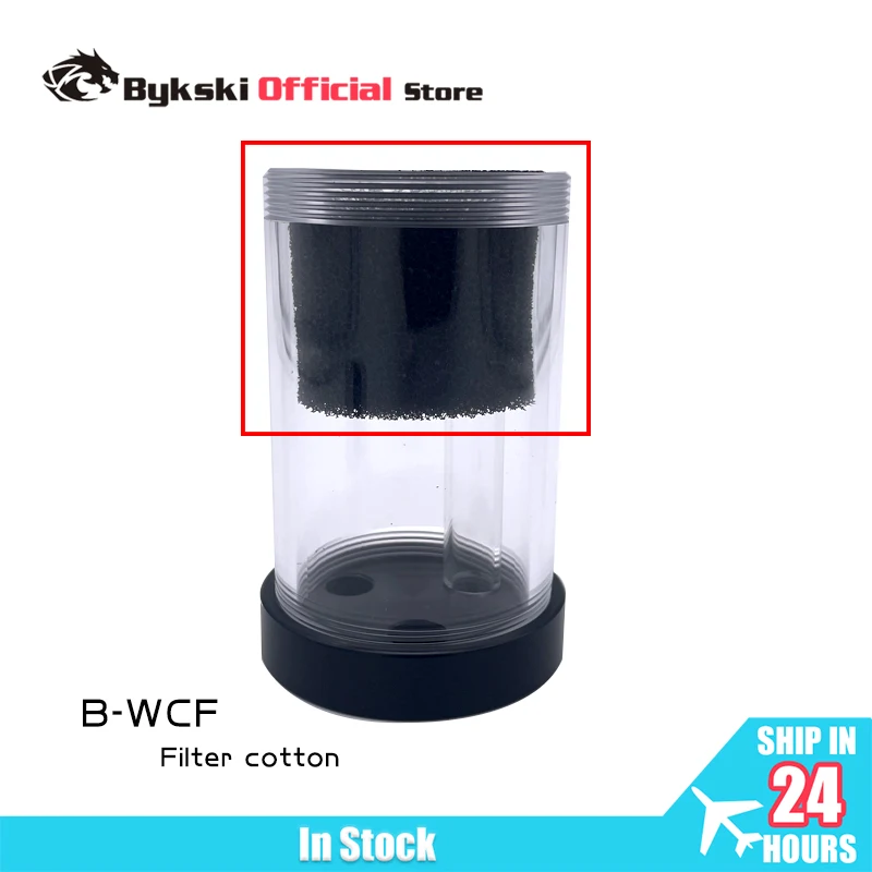 

Bykski Reservoir Filter Sponge / Cotton Use for Inside Diameter 50mm 60mm Cylindric Water Tank PC Cooler Prevent Bubbles B-WCF